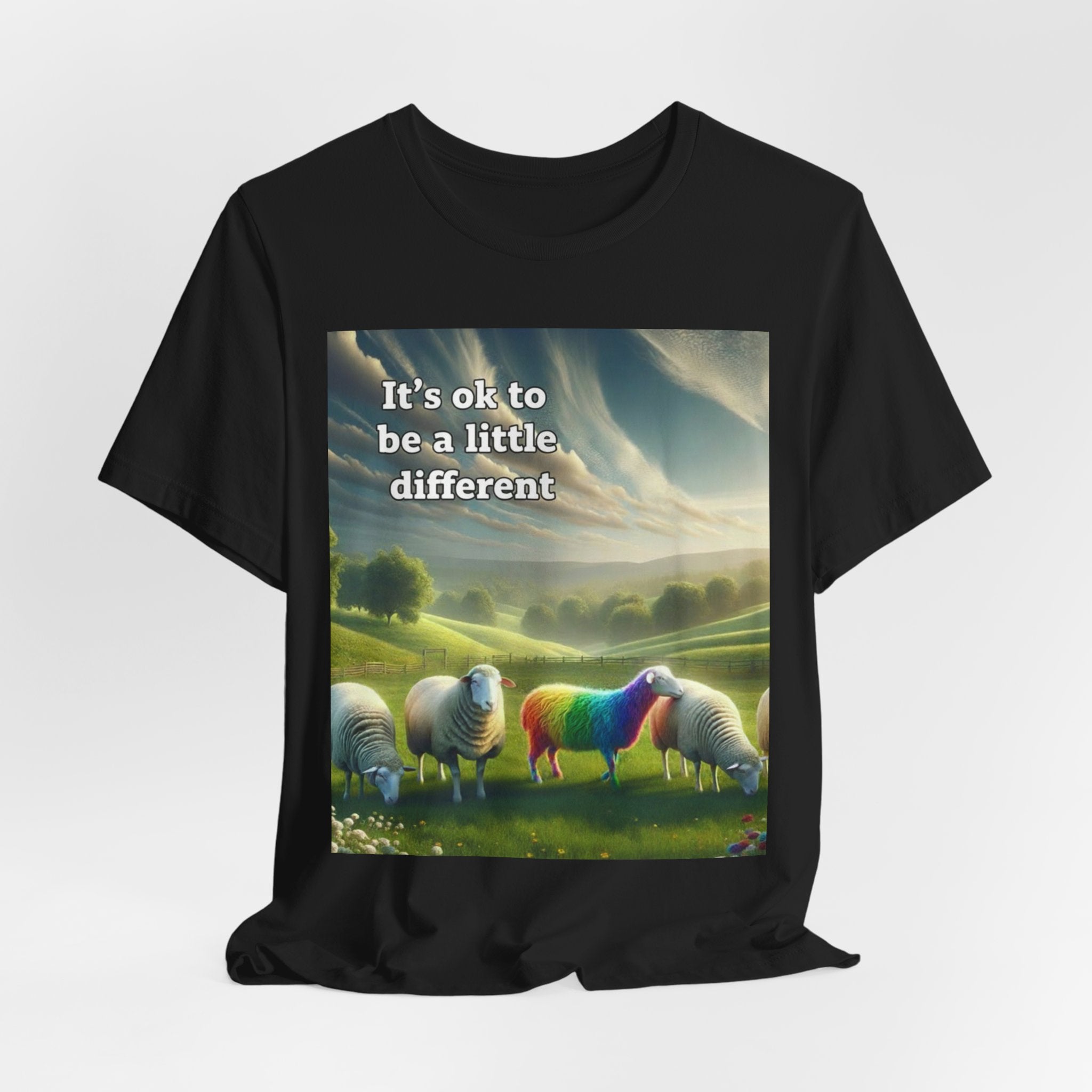 It's OK to Be Different Sheep T-Shirt