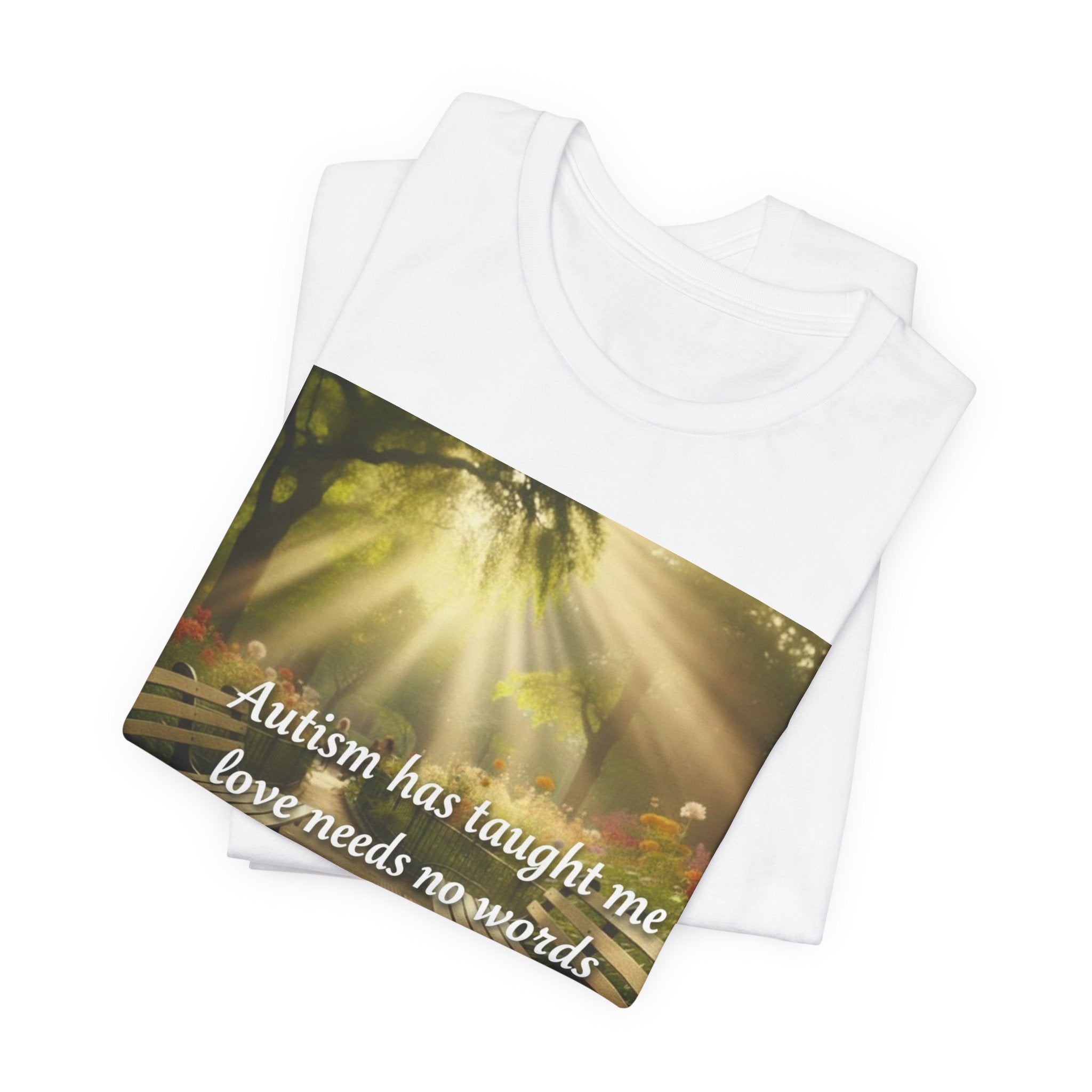 Autism Has Taught Me Tee — Inspirational Autism Awareness T-Shirt with Puzzle Heart