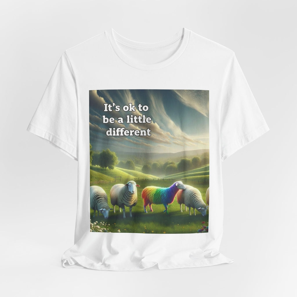 It's OK to Be Different Sheep T-Shirt