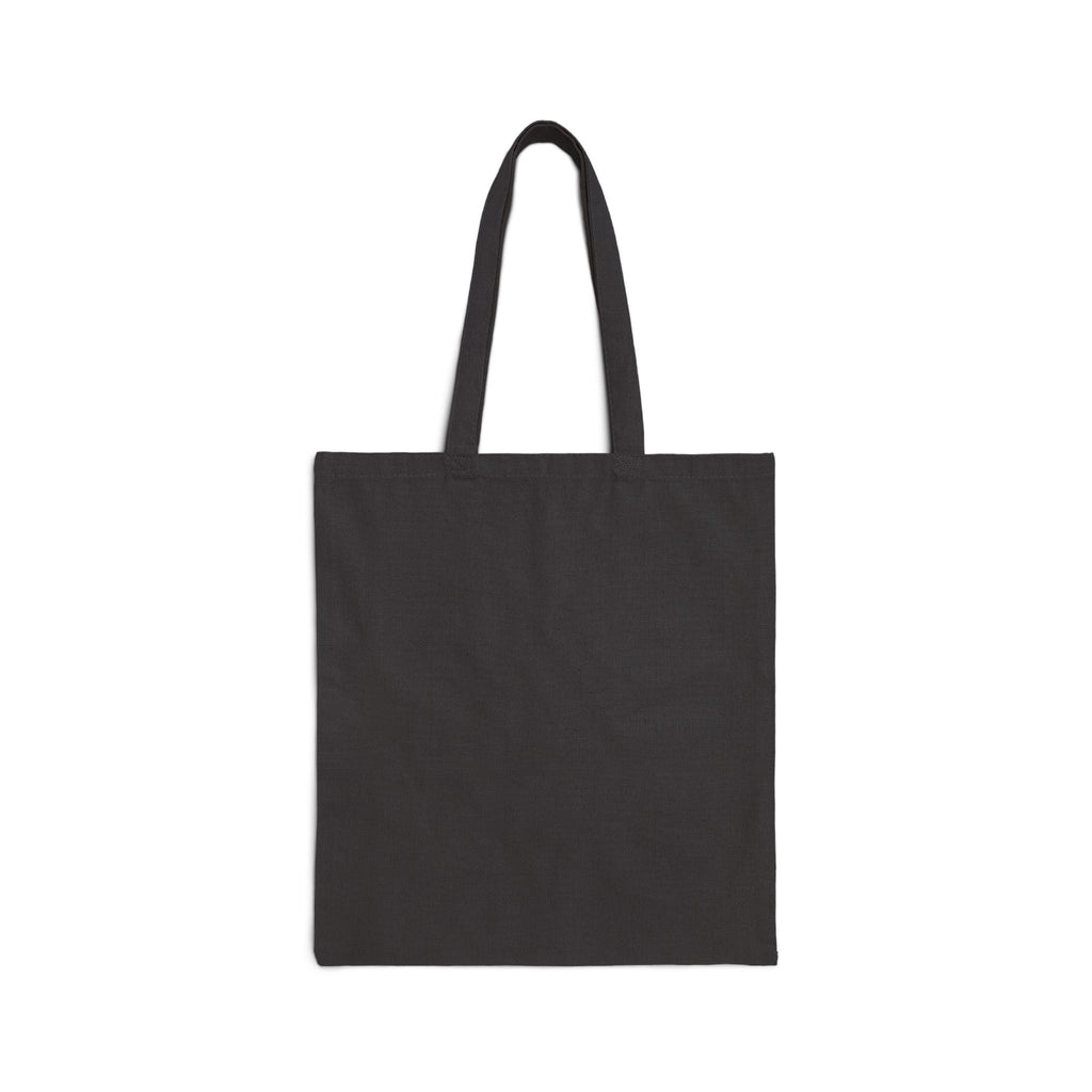 Canvas Tote Bag – Colorful Watercolor Circle "Choose Courage Over Comfort" Design
