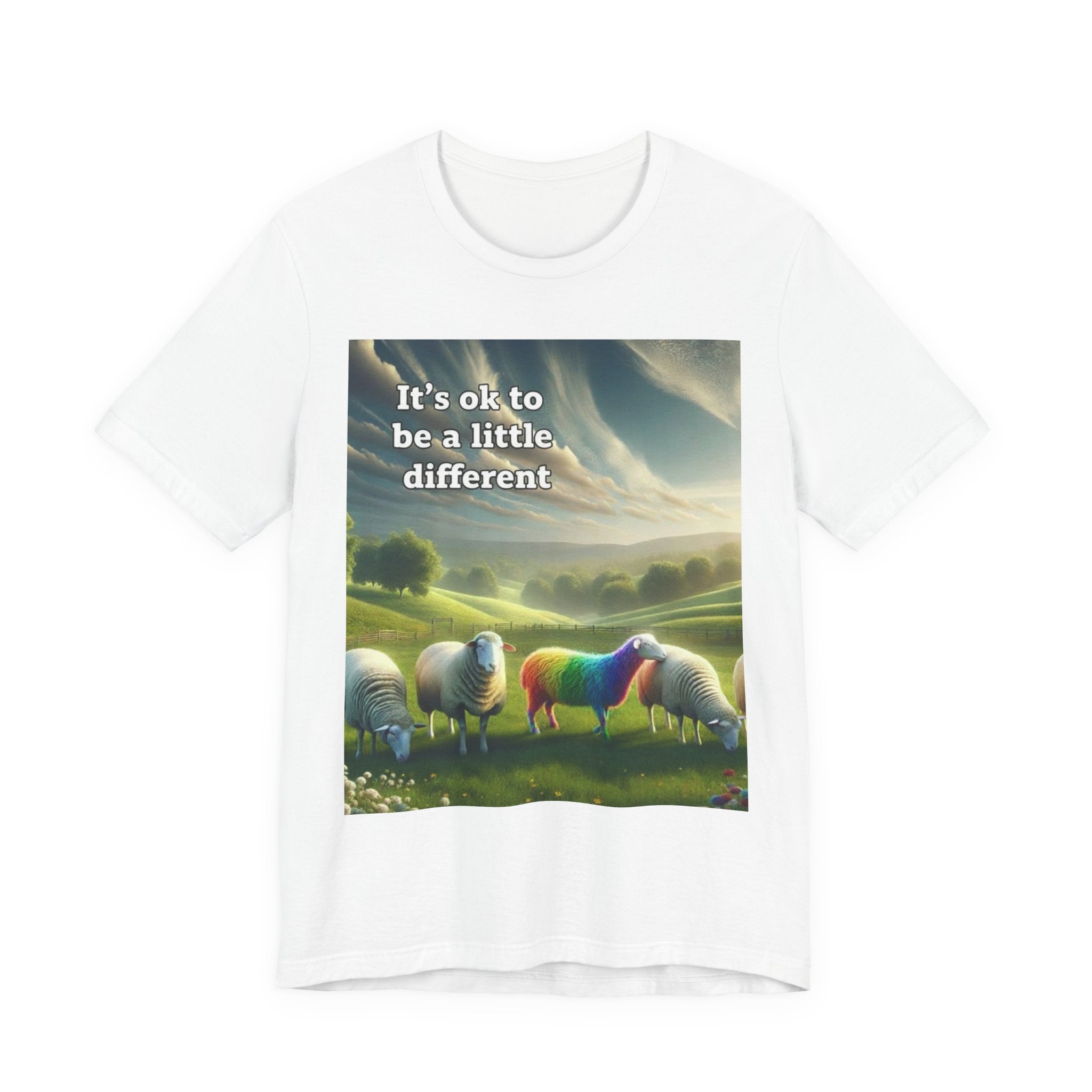 It's OK to Be Different Sheep T-Shirt