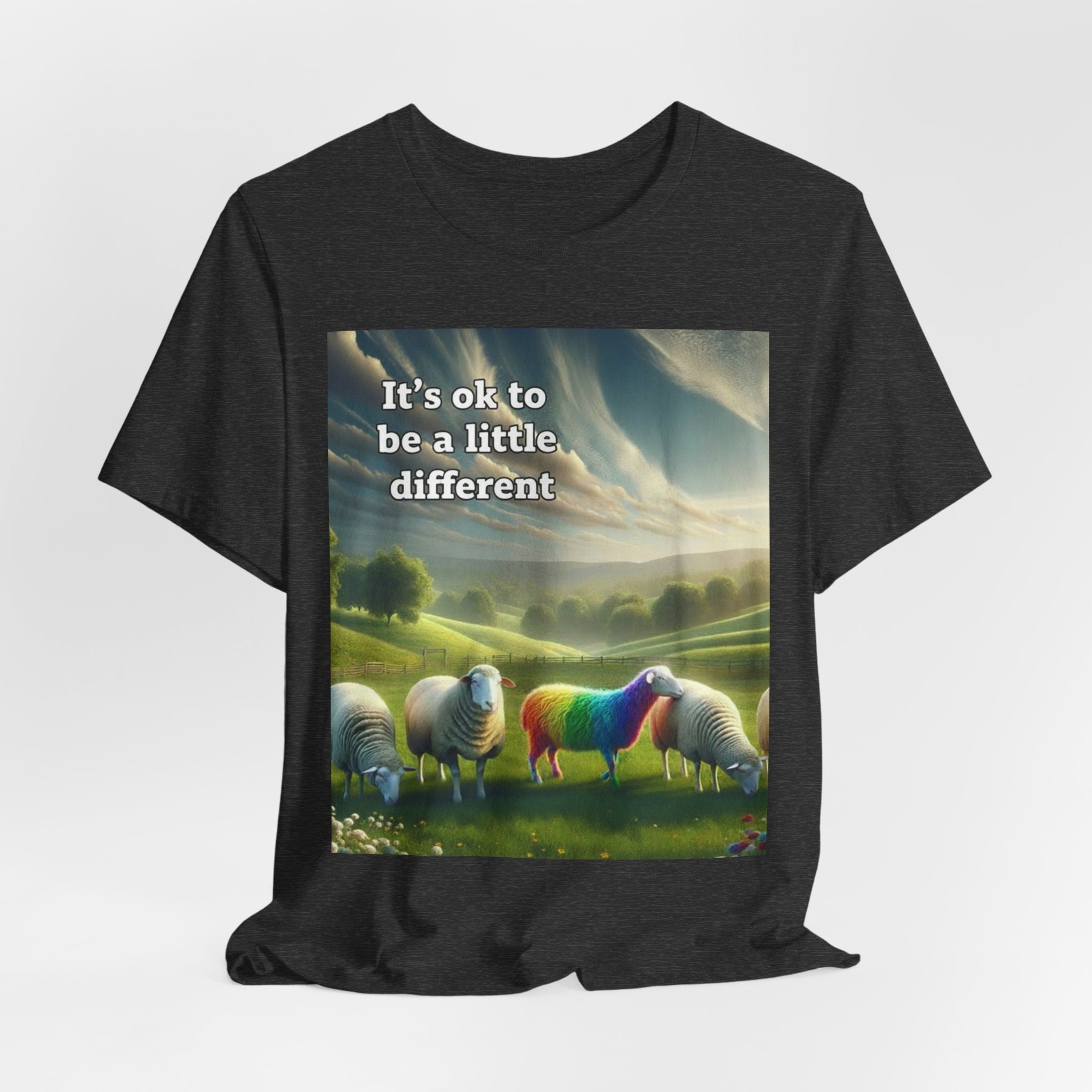 It's OK to Be Different Sheep T-Shirt